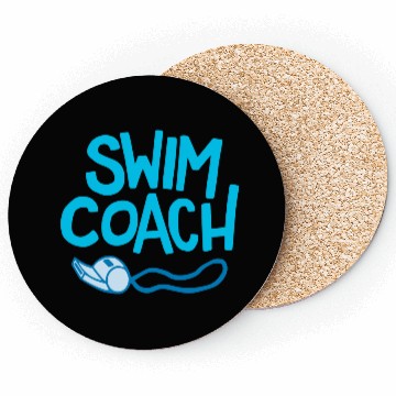 Discover Swim Coach Swimming Coasters