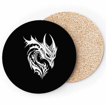 Discover Dragon Tattoo Monster Style Coasters
