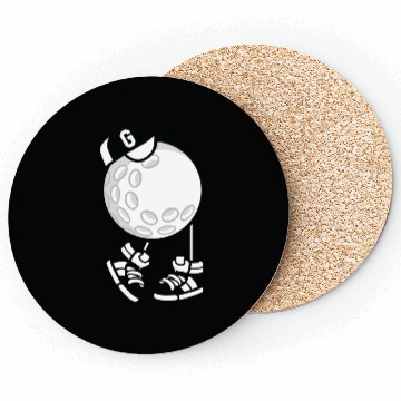 Discover Cool Golfer Golf Coasters