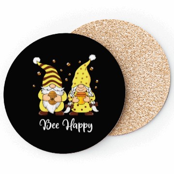 Discover Bee Happy Spring Imker Gnome Garden Coasters