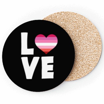 Discover Lesbian Love Coasters