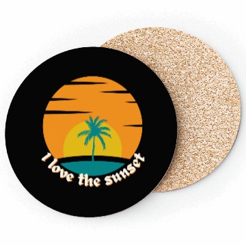 Discover sunset nature Coasters