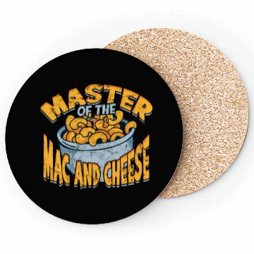 Discover Mac N' Cheese Taster Pasta Food Macaroni Coasters