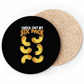 Discover Mac N' Cheese Taster Pasta Food Macaroni Coasters