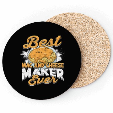 Discover Mac N' Cheese Taster Pasta Food Macaroni Coasters
