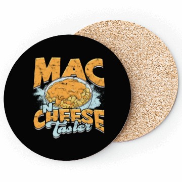 Discover Mac N' Cheese Taster Pasta Food Macaroni Coasters
