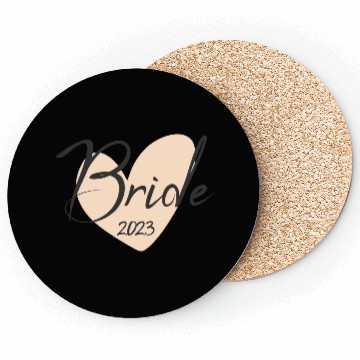 Discover Bride 2023 bachelorette party Coasters