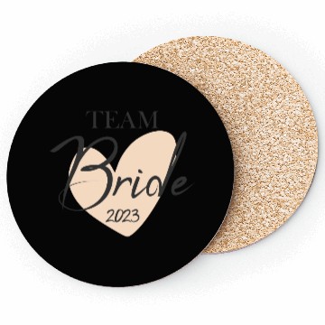 Discover Team Bride 2023 bachelorette party Coasters