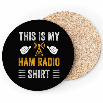 Discover This Is My Ham Radio Coasters