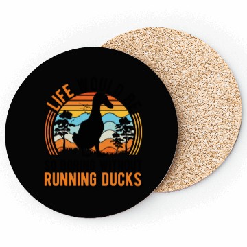 Discover Indian Runner Gift Running Duck Coasters