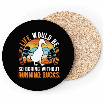 Discover Indian Runner Gift Running Duck Coasters