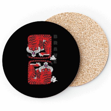 Discover Brave Tigers Coasters