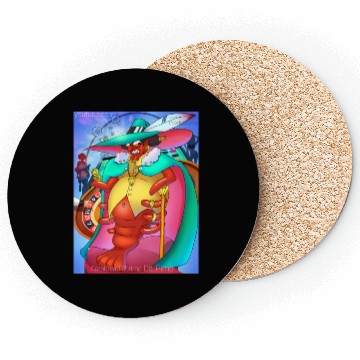 Discover Cornbread Shrimp Da' Pimp Coasters
