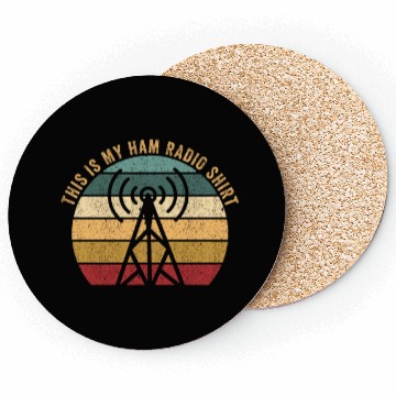 Discover This Is My Ham Radio Coasters