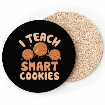 Discover I Teach Smart Cookies Preschool Teacher Coasters