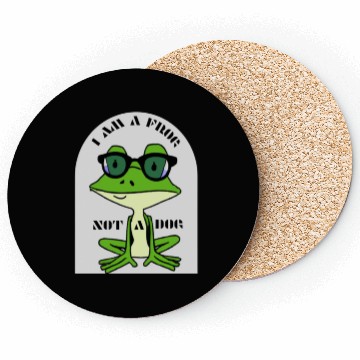 Discover I AM A FROG Coasters