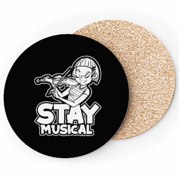 Discover Violin Violinist Musical Coasters