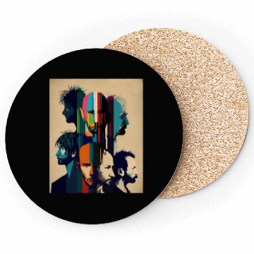 Discover The Band Coasters