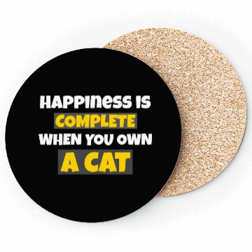 Discover CAT OWNER DESIGN Coasters