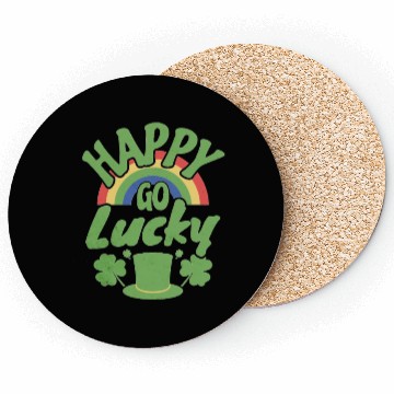 Discover happy go lucky st patricks day Coasters