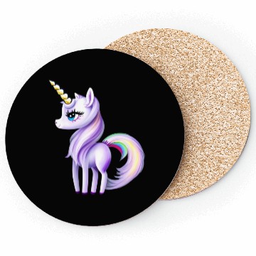 Discover Pretty Unicorn Coasters