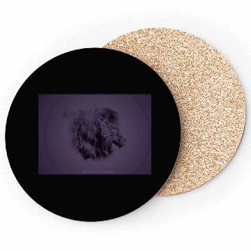 Discover Wolf #3 (Purple) Coasters