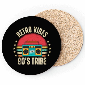 Discover Vintage-Inspired 90s vibe Coasters