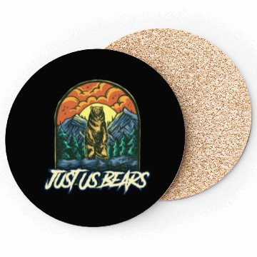 Discover Just Us Bears Coasters
