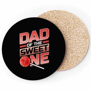 Discover Dad Of The Sweet One Lollipop Coasters