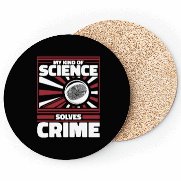Discover My Kind Of Science Solves Crime Science Forensic Coasters