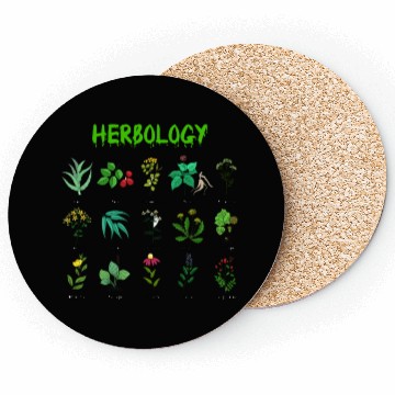 Discover herbologist plants gardening lover plant Coasters