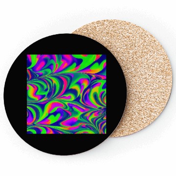 Discover Colorful patterns rainbow pattern creative Coasters