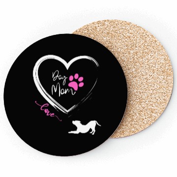 Discover Dog mom Coasters