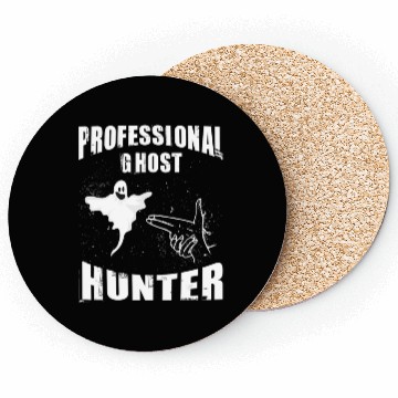 Discover Ghost Hunter Ghost Hunting Paranormal Investigato Coasters