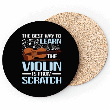 Discover Learn The Violin Is From Scratch Coasters