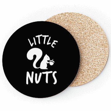 Discover Squirrel Lovers Little Nuts Coasters