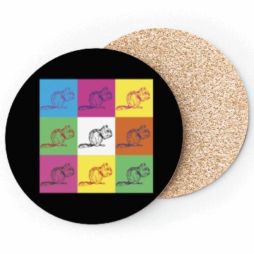 Discover Squirrel Design Coasters