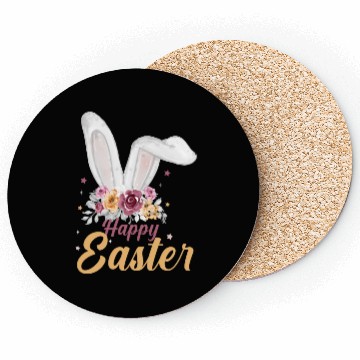 Discover Happy Easter Day Cute Easter Coasters