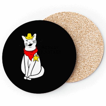 Discover meowdy cat partner Coasters