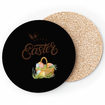 Discover Happy easter sayings egg bunny Coasters