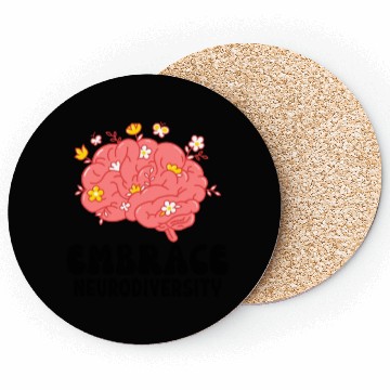 Discover Embrace Neurodiversity Coasters
