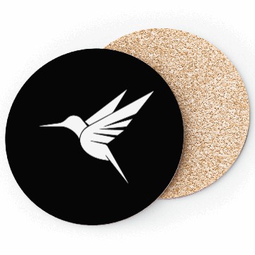 Discover Floating Hummingbird Tattoo Tribal Swinging Coasters