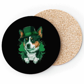 Discover Lucky Pup St. Patricks Day for Dog Lovers. Coasters