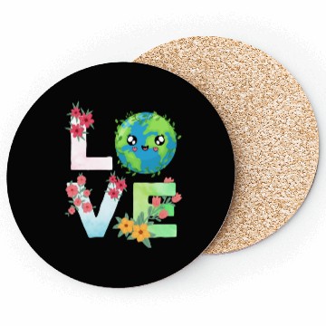 Discover Love Earth Day Save The Planet Earth Day Coasters