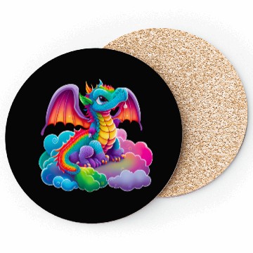 Discover Dragon Sublimation Clipart Coasters