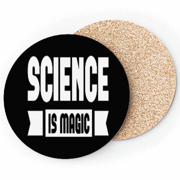 Discover Science Is Magic Coasters