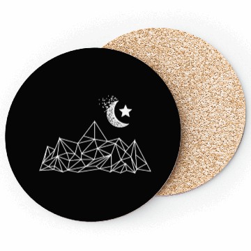 Discover Mountain Moon Hiking Coasters