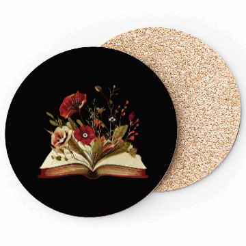 Discover Garden Reading Coasters