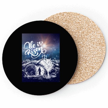 Discover He Is Risen!Jesus,Easter, Bright & Morning Star Coasters