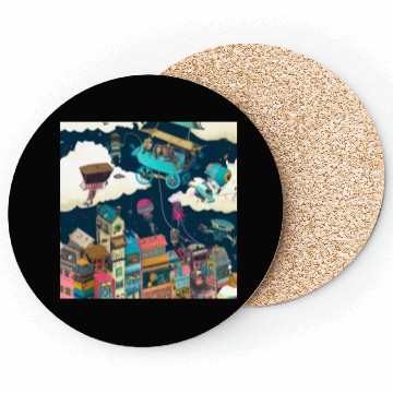 Discover Paradise Cartoon Imagination Dream City Coasters